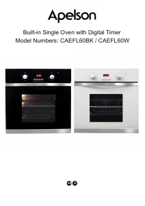 Manual Apelson CAEFL60BK Oven