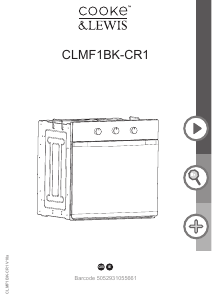 Manual Cooke & Lewis CLMF1BK-CR1 Oven