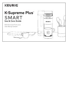 Manual Keurig K-Supreme Plus Smart Coffee Machine