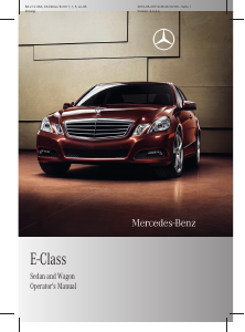 Handleiding Mercedes-Benz E 350 (2011)