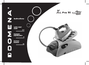 Handleiding Domena XL Pro 90 Ecofibres Strijkijzer