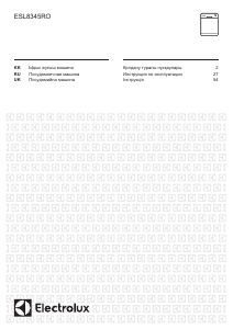 Посібник Electrolux ESL98345RO Посудомийна машина