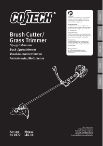 Bruksanvisning Cotech LBC 36 Gresstrimmer