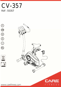 Manual Care CV-357 Exercise Bike