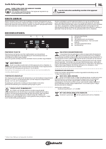 Handleiding Bauknecht KSI 18GF2 P2 Koelkast