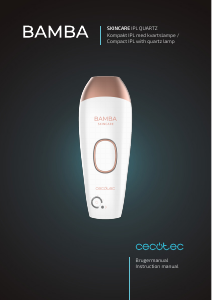 Handleiding Cecotec Bamba SkinCare IPL Quartz IPL-apparaat