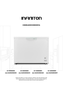 Manual de uso Infiniton CH-20H86WEH Congelador