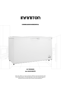 Manual de uso Infiniton CH-70H86WEH Congelador