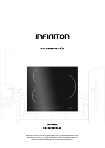 Manual de uso Infiniton IND-3NTA Placa