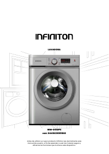 Manual Infiniton WM-D61DPE Máquina de lavar roupa