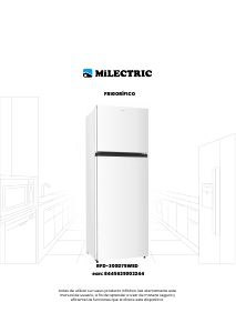 Manual Milectric RFD-300D75WED Fridge-Freezer