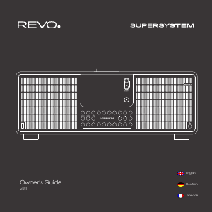 Bedienungsanleitung REVO SuperSystem Radio