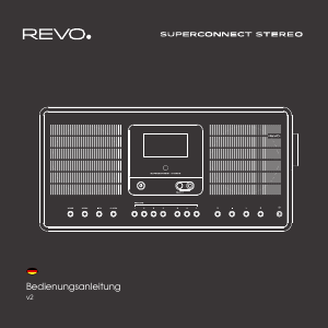 Bedienungsanleitung REVO SuperConnect Stereo Radio