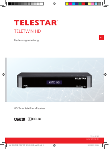 Bedienungsanleitung Telestar TELETWIN HD Digital-receiver