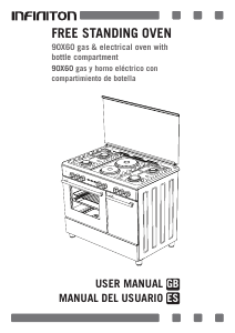 Manual de uso Infiniton CCRST90EPH Cocina