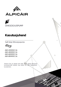 Kasutusjuhend AlpicAir AWI-20HRDC1A Kliimaseade