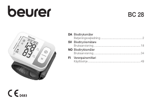 Käyttöohje Beurer BC 28 Verenpainemittari