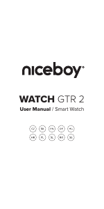 Manual Niceboy WATCH GTR 2 Smart Watch