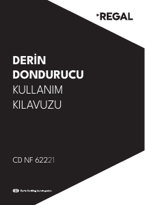 Kullanım kılavuzu Regal CD NF 62221 Dondurucu