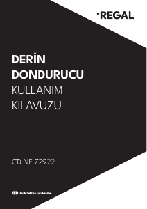 Kullanım kılavuzu Regal CD NF 72922 Dondurucu