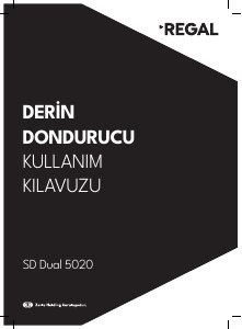 Kullanım kılavuzu Regal SD Dual 5020 Dondurucu