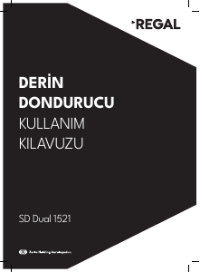 Kullanım kılavuzu Regal SD Dual 1521 Dondurucu