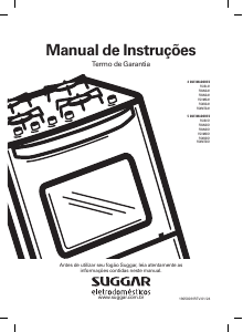 Manual Suggar FGVMTG511PRIX Fogão