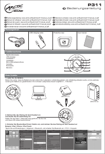 Bedienungsanleitung Arctic P311 Kopfhörer