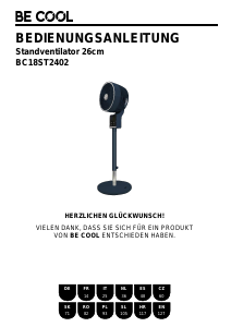 Manual de uso Be Cool BC18ST2402 Ventilador