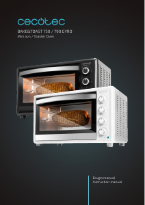 Manual Cecotec Bake & Toast 750 Gyro Oven