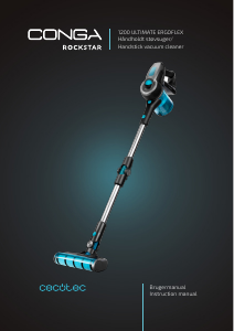 Manual Cecotec Rockstar 1200 Ultimate Ergoflex Vacuum Cleaner