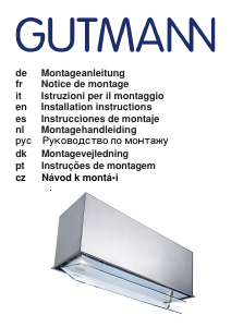 Manuale Gutmann Llano Cappa da cucina