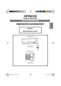 Bedienungsanleitung Hitachi RAC-50YH7 Klimagerät