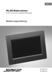Bedienungsanleitung Somikon ZX-2822-675 Digitaler bilderrahmen
