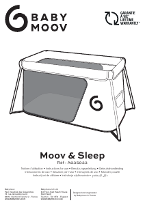 Manual de uso Babymoov A035033 Moov & Sleep Cuna