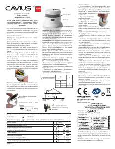 Bedienungsanleitung Cavius 2001-023 Rauchmelder