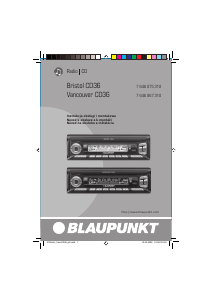Instrukcja Blaupunkt Bristol CD36 Radio samochodowe