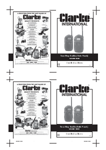 Handleiding Clarke TR 200 Walkie-talkie