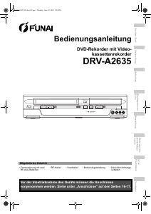 Bedienungsanleitung Funai DRV-A2635 DVD-video Kombination