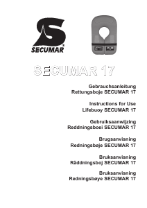 Brugsanvisning Secumar 17 Redningsvest