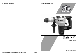 Handleiding Topcraft TBH-850K Boorhamer