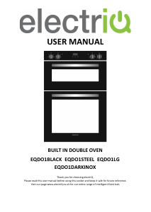 Manual ElectriQ EQDO1STEEL Oven