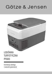 Instrukcja Götze & Jensen PF600 Lodówka turystyczna
