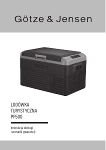 Instrukcja Götze & Jensen PF500 Lodówka turystyczna