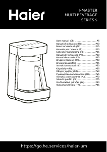 Manual Haier HMB5A001 Máquina de café
