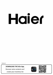 Manual Haier HBW5518EK-1 Frigorífico combinado