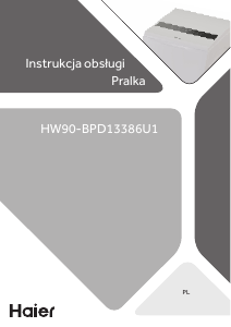 Instrukcja Haier HW90-BPD13386U1 Pralka