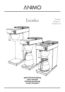 Manual Animo Excelso Coffee Machine