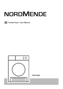 Manual Nordmende TDC91WH Dryer