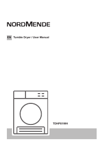 Manual Nordmende TDHP81WH Dryer